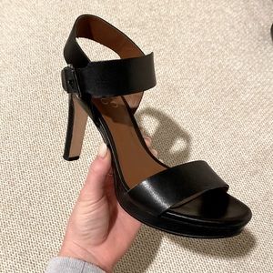 Franco Sarto Black Heels